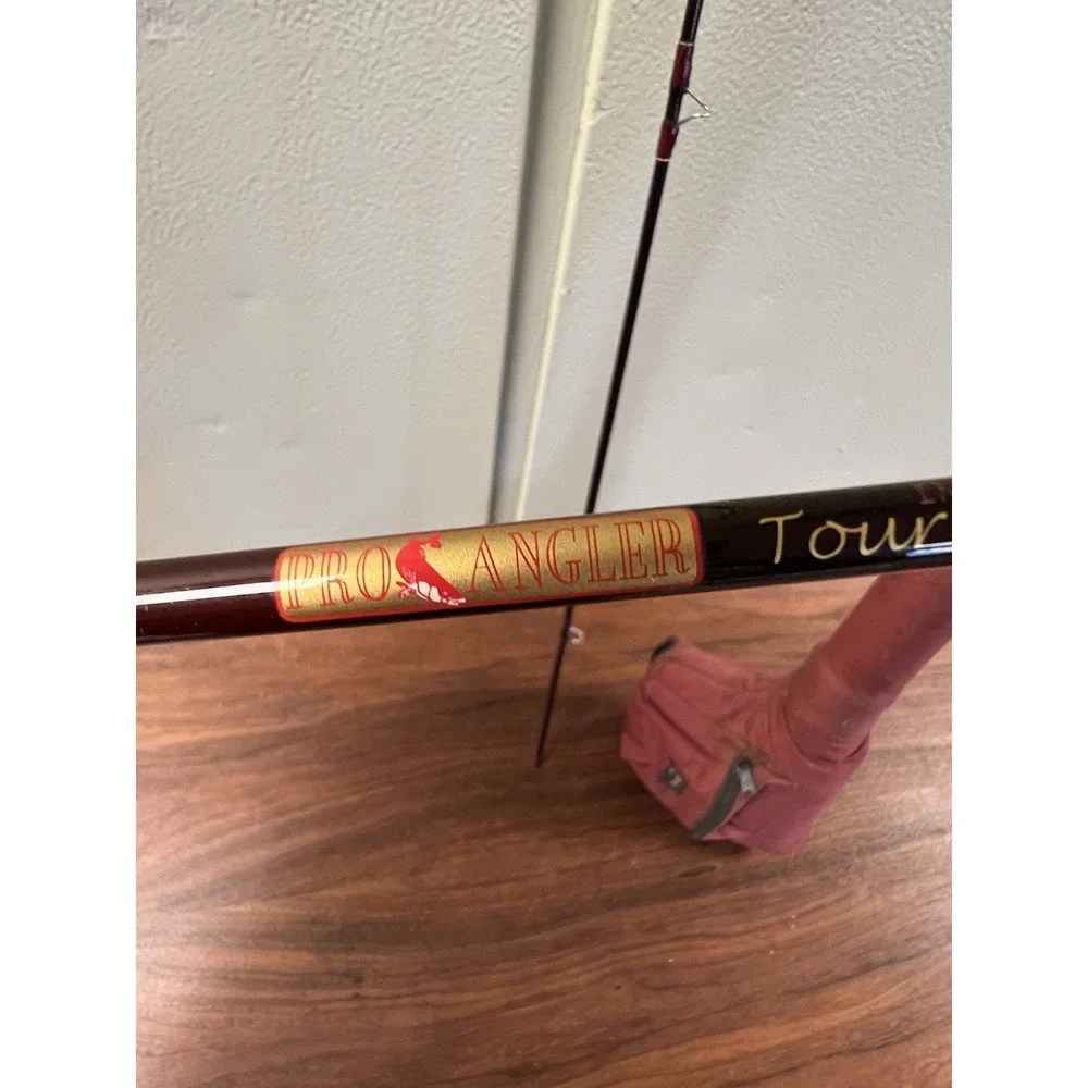 Vintage Pro Angler Tournament Pro Graphite Fly Fishing Rod With Cortland Crown 2